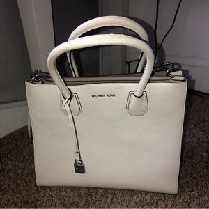 Michael Kors large pebbled tote bag